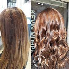 This is why your wavy hair. V Hair Salon Beforeandafter Haircolor Wavyhair Facebook