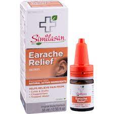Similasan Earache Relief Ear Drops 0 33 Ounce Bottle Walmart Com Walmart Com
