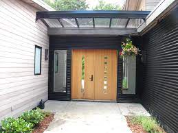 Images of modern front door porches. How To Choose The Perfect Glass Canopy For Your Front Door Glassonweb Com
