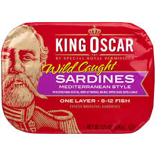 Best sardines for keto reviews: King Oscar Wild Caught Mediterranean Style Sardines 3 75 Oz Dillons Food Stores