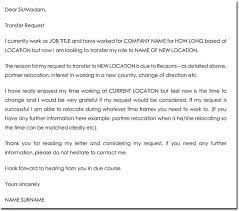 Employee's signature employee's name printed list of enclosures. Transfer Request Letter Format 20 Samples Examples