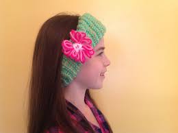 ~ work in seed stitch (knit and purl stitch). How To Loom Knit An Ear Warmer With Flower Round Loom Knitting Loom Knitting Loom Knitting Patterns