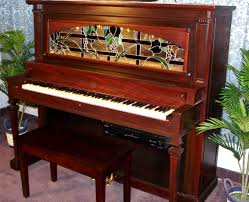 Stained Glass Upright Piano Piano Piano For Sale Music Keyboard