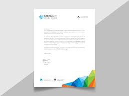 This is called a letterhead document and this description normally contains the logo of the company, the name, contact details and other important details of the entity. Corporate Business Letterhead Design Template Uplabs