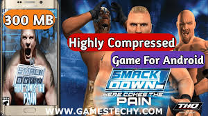300mb Wwe Smack Here Comes The Pain Highly Compressed Psp Download For Android