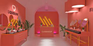 Cliomakeup Arriva A Roma Con Un Pop Up Store Super Girly Dall Aria Vintage E Prodotti In Esclusiva Negozi Temporanei Design Negozio Pop Up
