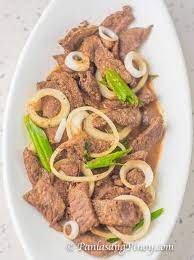 Sirloin Beef Steak Tagalog - Panlasang Pinoy