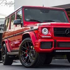 Just G Wagons On Instagram Pretty In Red Mercedes Amg Benz G Mersedes Bens Ekzoticheskie Sportivnye Avtomobili Krutye Tachki
