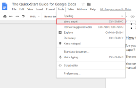 Apart from understanding the mechanism of word count in google docs, this article introduces you to the different features. The Ultimate Guide To Google Docs