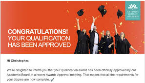 Very happy to announce that I've officially been granted my MBA from…