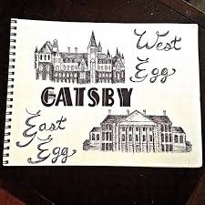 The Great Gatsby 2013 Artist S Drawing Of Baz Luhrmann S Vision For The Gatsby Buchanan Mansions The Great Gatsby 2013 The Great Gatsby Greatful What does nick observe from his home as he gazes at mr. pinterest