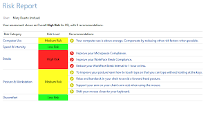 Maintain good posture when working at the keyboard. Online Workplace Ergonomic Assessment Wellnomics