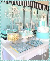 Baby shower blue theme table backdrop decorations. Tiffany Baby Shower Baby Shower Ideas 4u