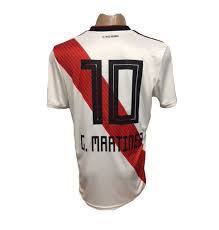 Buy the official river plate shirt at uksoccershop with fast worldwide delivery and personalised shirt printing options. C Martinez 10 River Plate 2018 2019 Copa Libertadores Home Soccer Jersey Soccer Jersey Soccer Life Jersey