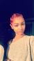 Black Woman Red Finger Waves