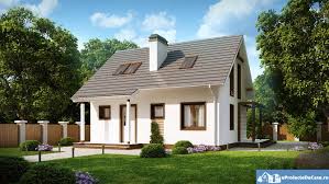 Vila mini face parte din categoria de proiecte de case mici si este casa cu mansarda cu cea mai mica suprafata din colectia noastra de planuri. Proiect Casa Cu Mansarda