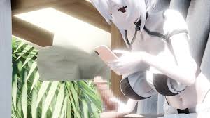 MMD】 スマホ見ながら高速手コキ シリアス｜俺の3Dエロ動画