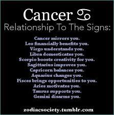 You can just get in the car and spend the day driving around, playing songs from each other's playlists, and it will be one of the most memorable dates you can ever have. Cancer Dates Which Star Sign Is Cancer Most Compatible With