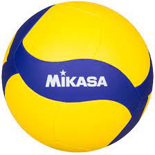 Each team tries to score points by grounding a ball on the other team's court under organized rules. Mikasa V345w Light Volleyball Buy At Sport Thieme Com