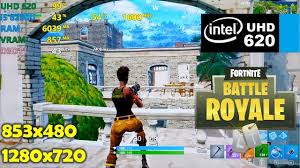 Fortnite intel hd 620 gaming performance test get the game here: Intel Uhd 620 I5 8250u Fortnite 720p 480p Low Competitive Settings Youtube