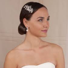 Hair Comb Jacqueline Silver