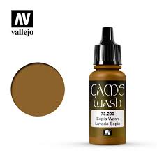 Color washing tutorial for furniture painting. Vallejo Game Color Sepia Wash For Painting Miniatures