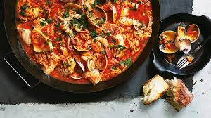 Get recipes like quick easy fish stew, oyster stew and cioppino from simply recipes. Seafood Stew With Risoni Friday Magazine