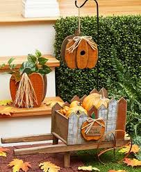 Fall Blessings Pumpkin Collection In 2020 Fall Outdoor Decor Fall Decor Wooden Pumpkins