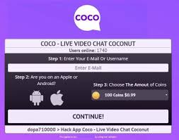 Diamonds are purchased in the game bank for the currency of the social network. Coco Live Video Chat Coconut Cheats Mod 2020 Video Chatting Live Video Video