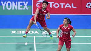 Indonesia masih berpeluang menambah gelar juara lagi melalui pasangan ganda campuran unggulan kesatu turnamen, rinov rivaldy/pitha haningtyas mentari. Hasil Perempat Final Badminton Asian Game 2018 Ganda Putri Indonesia Lolos Ke Semifinal Tribun Pekanbaru