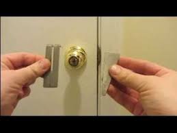 homemade portable door lock ez simple youtube fab for holidays doors door locks security door