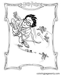 Keep your kids busy doing something fun and creative by printing out free coloring pages. Harry Potter Coloring Pages Coloring Pages For Kids And Adults