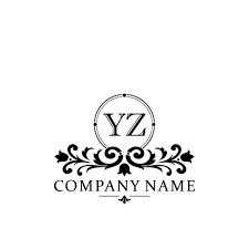 letter YZ floral logo design. logo for women beauty salon massage cosmetic  or spa brand 20447668 Vector Art at Vecteezy