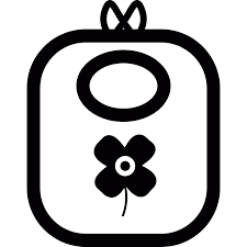 Download Baby Bib With A Flower Vector Svg Icon 2 Svg Repo
