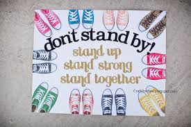 Craftibilities October Anti Bullying Campaign Poster Ideas Bullying Activities Anti Bullying Campaign Bullying Lessons Check out our anti bullying poster selection for the very best in unique or custom, handmade pieces from our shops. anti bullying campaign poster ideas