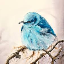 Birds That Start With Blue Gefallt 754 Mal 58 Kommentare Maria Raczynska Watercolors Maria Morjane Auf Instagram Watercolor Blue Bird Watercolor Bird Blue Bird Art Bird Drawings