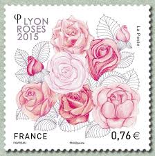 Roses 2015 Philatelie Fleurs France