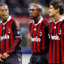 Pato Ronaldinho And Seedorf Ac Milan A C Milan Ac Milan Good Soccer Players