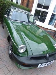 Image result for Brooklands Green 1977 MG