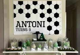 Check spelling or type a new query. Boy S Soccer Themed Birthday Party Spaceships And Laser Beams