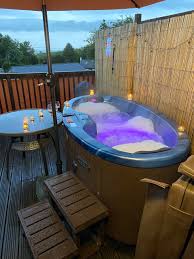 If you want real luxury while you glamp then adding a little pampering is definitely the way to go and what could be more luxurious than a long hot soak in a hot tub. Acorns Luxury Glamping Pods Updated 2021 Campground Reviews Holywell Wales Tripadvisor