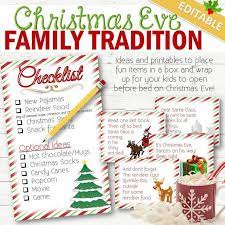 Editable Christmas Eve Surprise Box Instant Download Etsy Christmas Eve Box For Kids Its Christmas Eve Christmas Eve Traditions