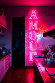 House Tour When A Rock Star Has Taste Neon Signs Home Interior Design Projects Neon Signs
