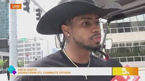 Use Arch Carts to help see the sights in downtown St. Louis