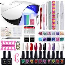 Couture Gel Nail Polish Kit With Uv Lamp