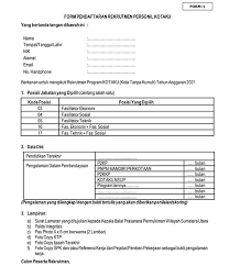 Contoh surat lamaran kerja di perusahaan umum ii. Program Kota Tanpa Kumuh Kotaku Kementerian Pupr