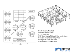 How to seat guests at a wedding party? 80 Guest Reception Seating Big Tent Events