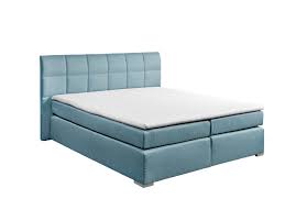 Mars led boxspringbett grau 180x200 strukturstoff. Boxspringbett 180 X 200 In Blau Online Kaufen