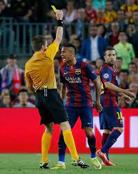 Barcelona Vs Bayern Munich 2015 Neymar Yellow Neymar
