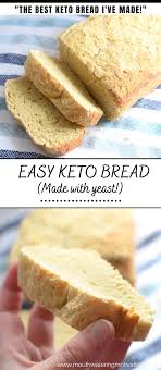 Keto almond flour yeast bread is the closest to real bread that you can get. Easy Keto Bread Mouthwatering Motivation